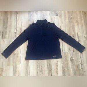 Vineyard Vines Martha’s Vineyard Navy Quilted Half-Zip Performance Pullover